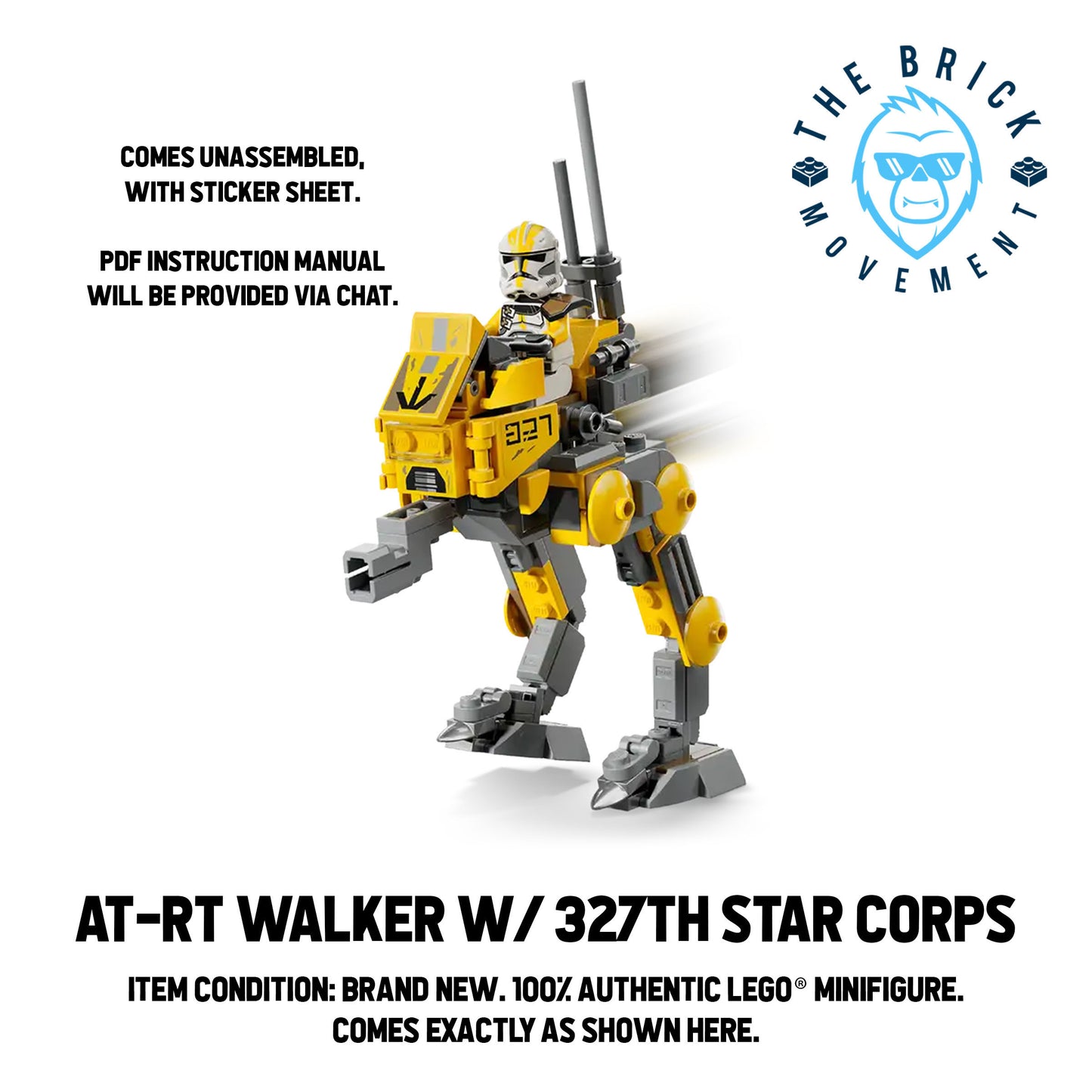 LEGO STAR WARS 327th Star Corps Clone Trooper (Phase 2) Minifigure