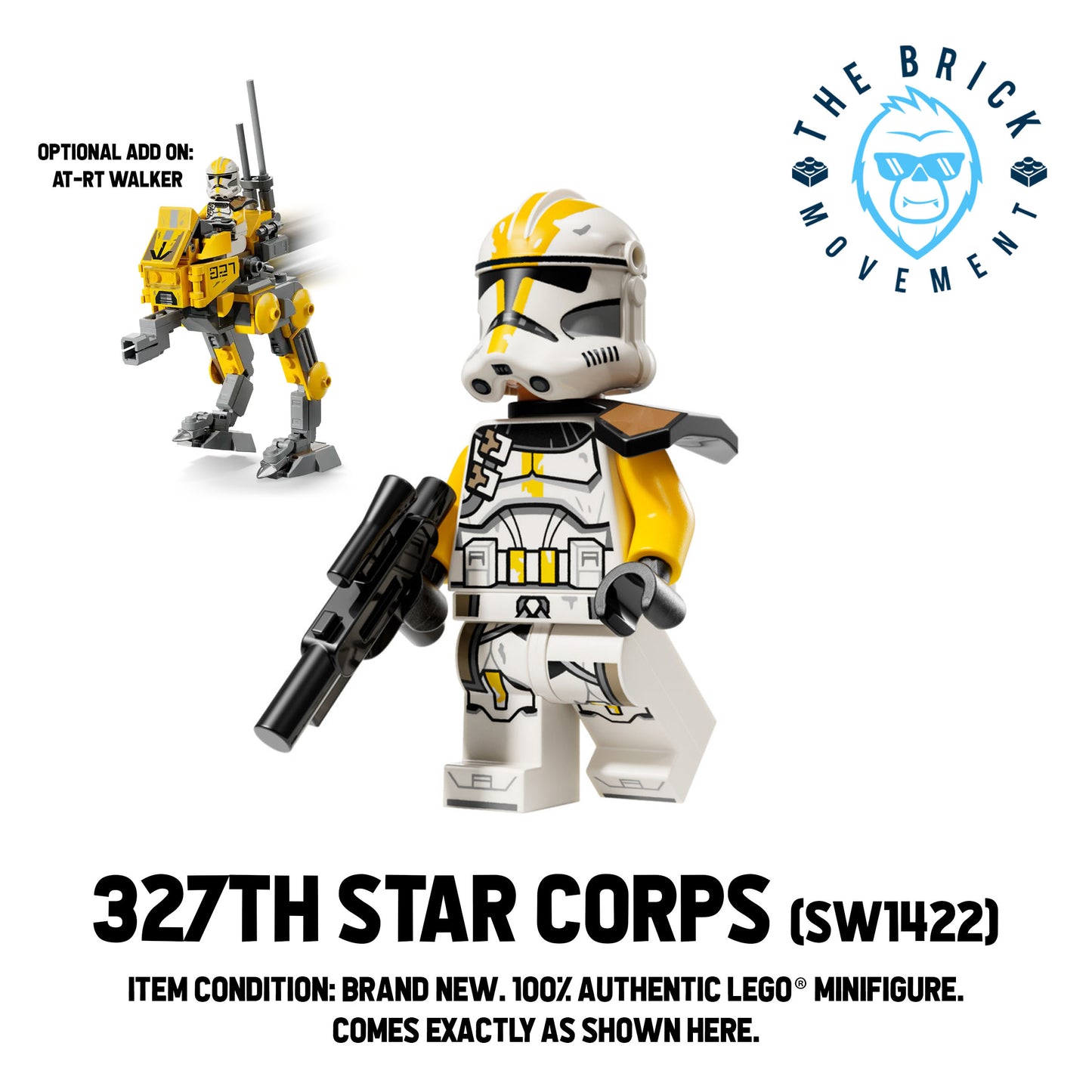 LEGO STAR WARS 327th Star Corps Clone Trooper (Phase 2) Minifigure