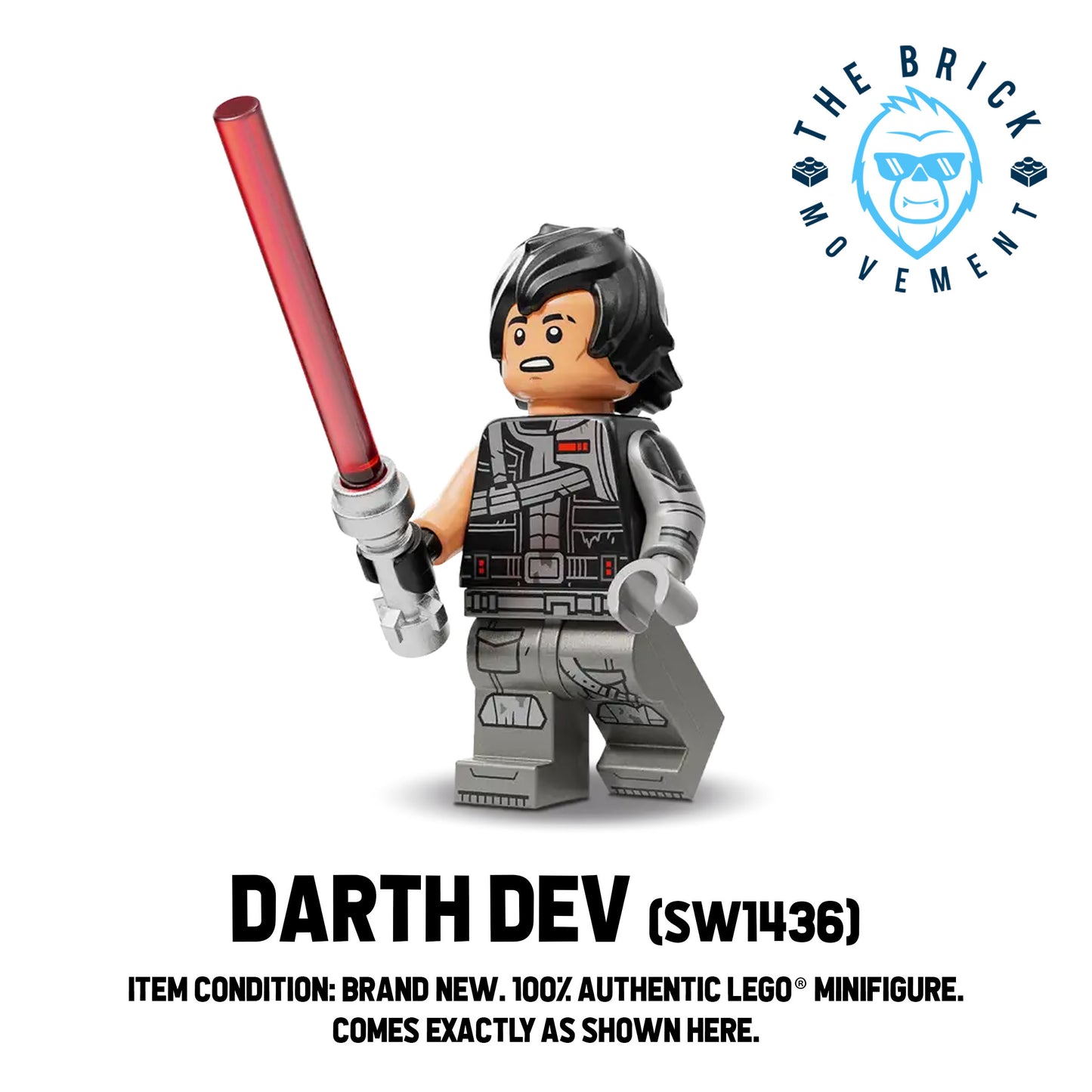LEGO STAR WARS Darth Dev Minifigure