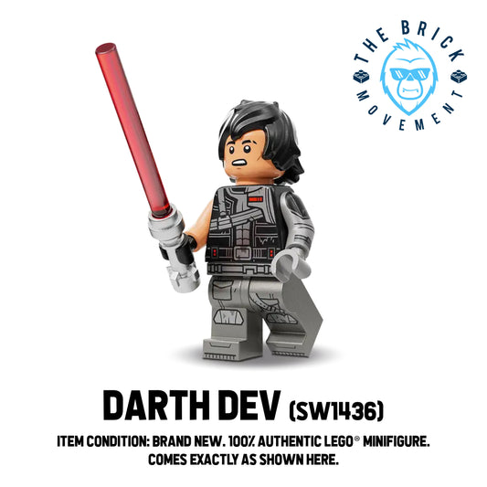LEGO STAR WARS Darth Dev Minifigure