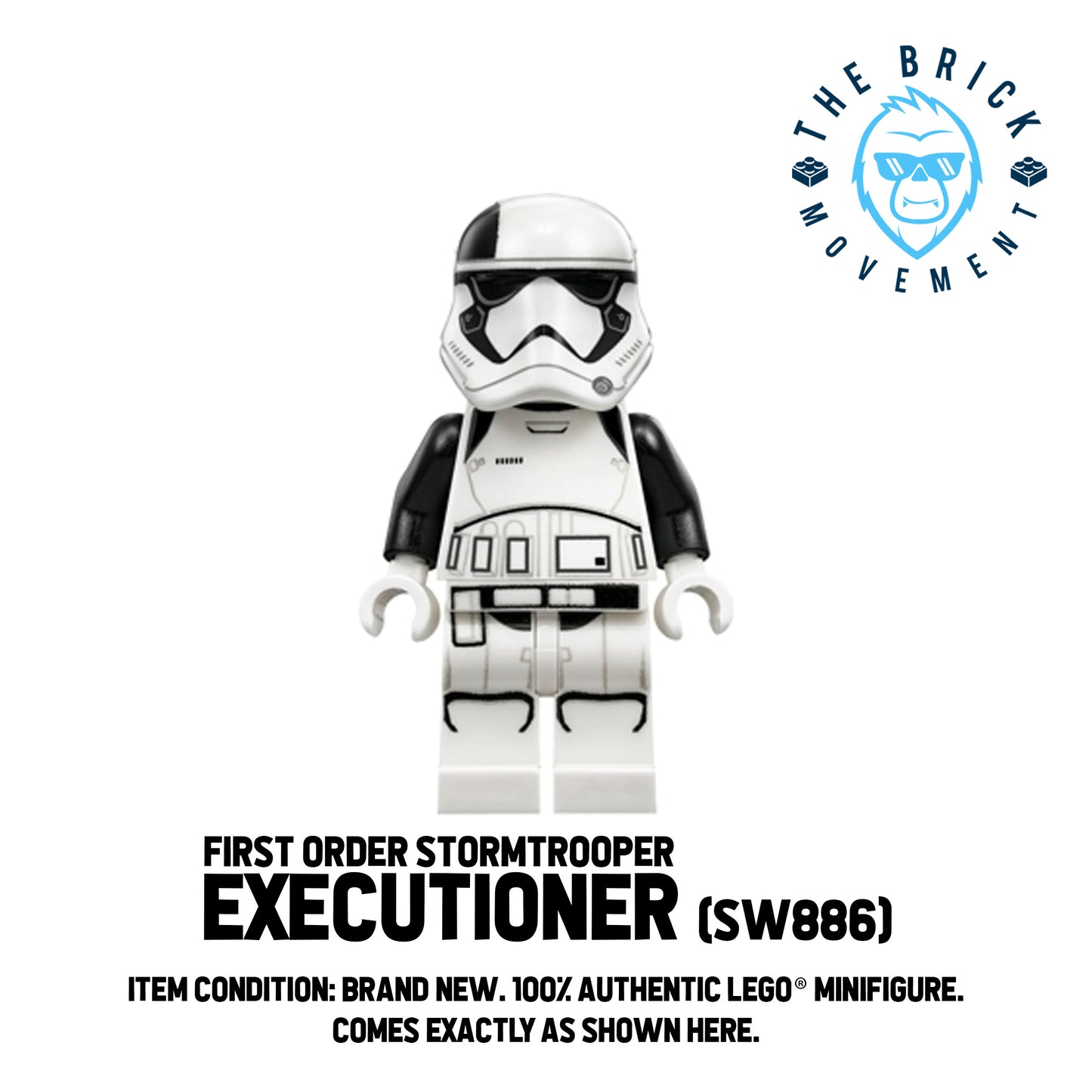 LEGO STAR WARS First Order Stormtrooper Executioner Minifigure