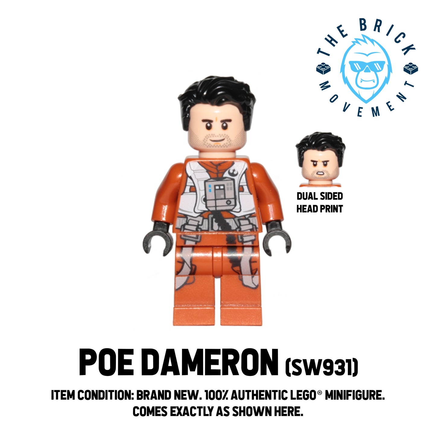 LEGO STAR WARS Poe Dameron Minifigure