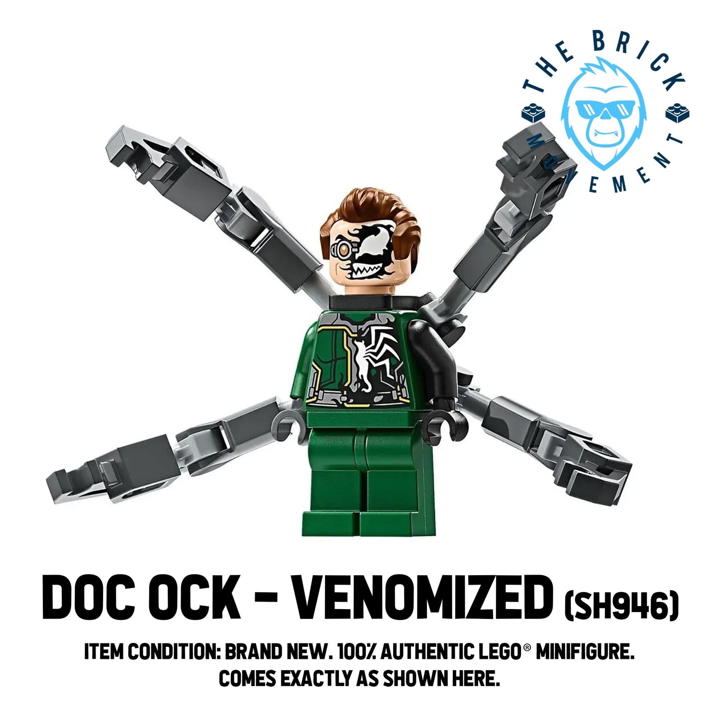 LEGO MARVEL Doc Ock (Venomized) Minifigure