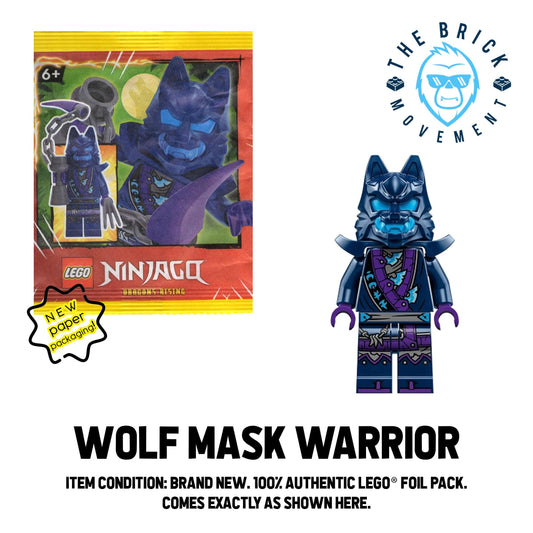 LEGO NINJAGO Wolf Mask Warrior Foil Pack