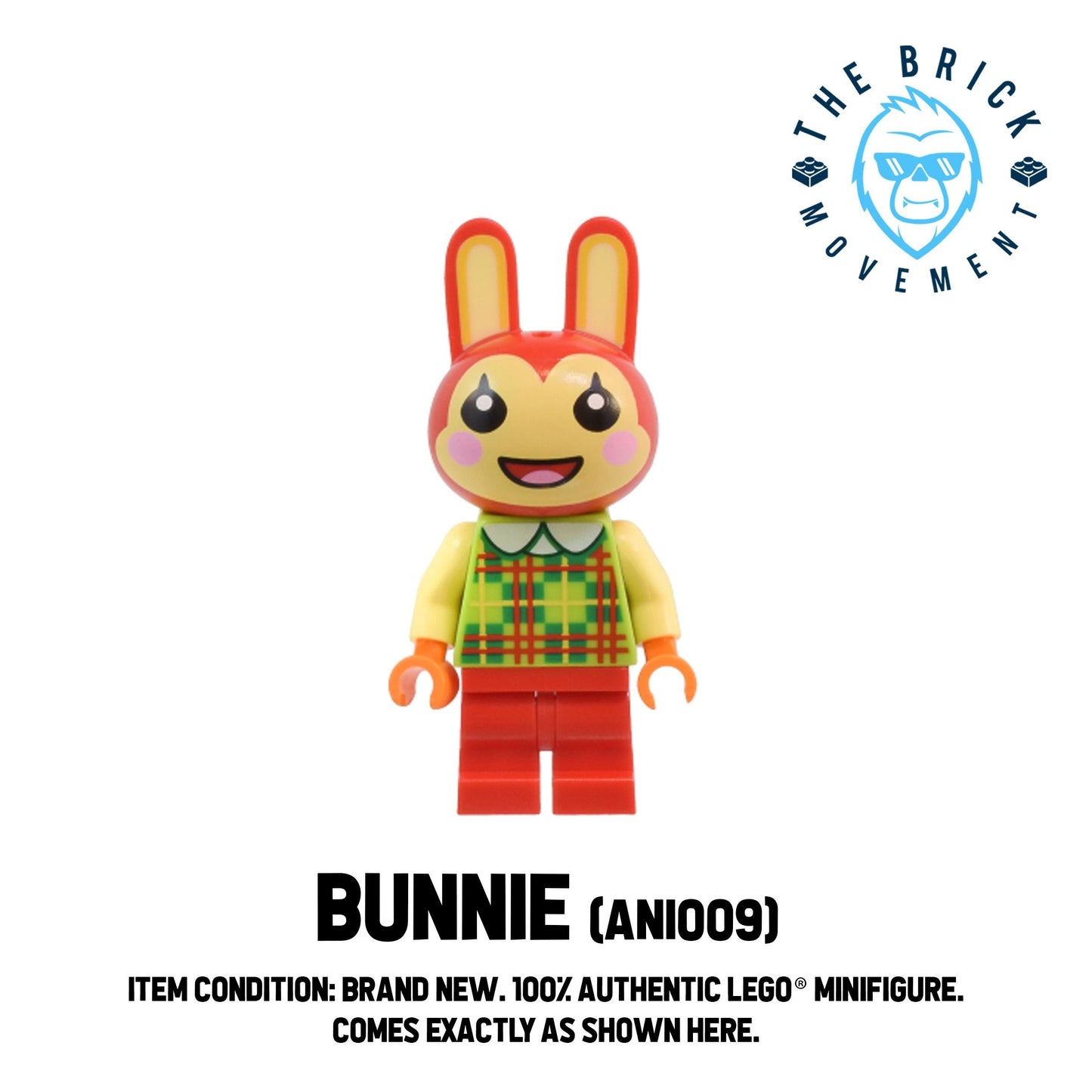 LEGO ANIMAL CROSSING Bunnie Minifigure