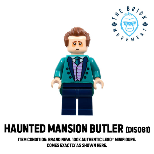 LEGO DISNEY The Haunted Mansion Butler Minifigure