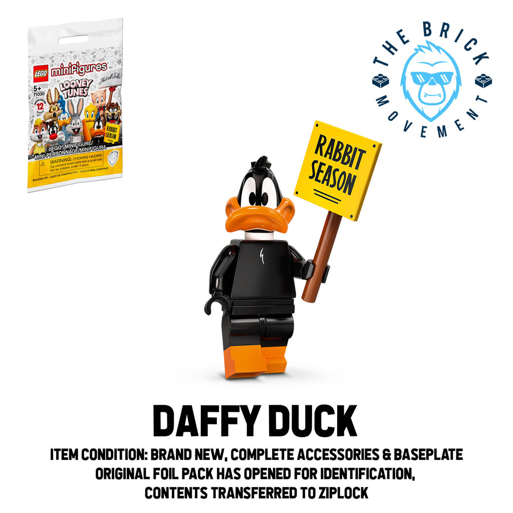 LEGO Collectible Minifigure Series LOONEY TUNES: Daffy Duck Minifigure