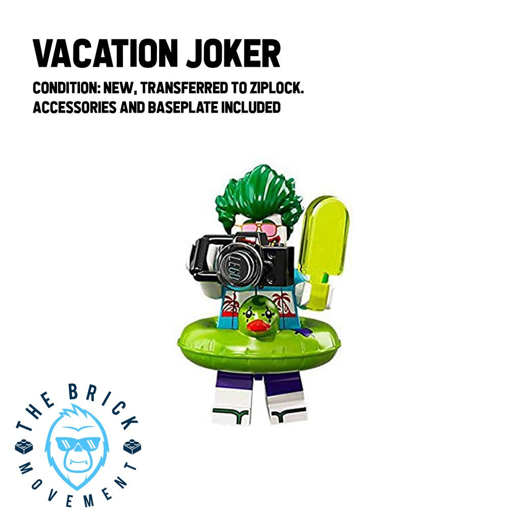 LEGO Collectible Minifigure Series THE LEGO BATMAN MOVIE: Vacation Joker Minifigure