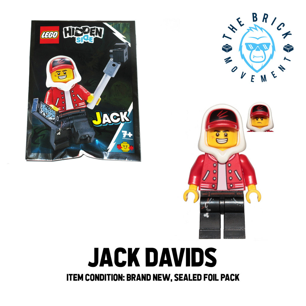 LEGO HIDDEN SIDE Jack Davids Foil Pack