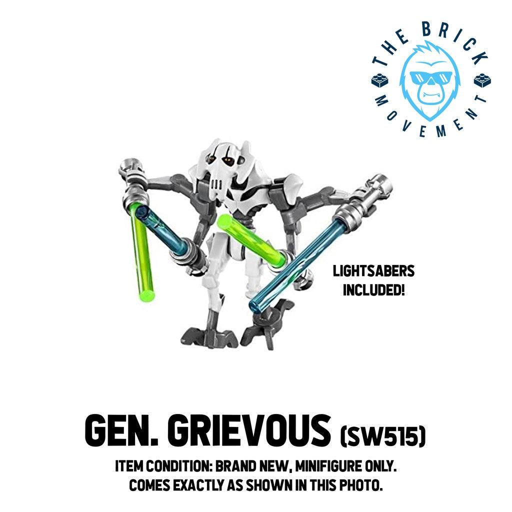 LEGO STAR WARS General Grievous Minifigure