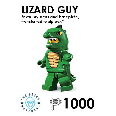 LEGO Collectible Minifigure Series 5: Lizard Suit Guy Minifigure