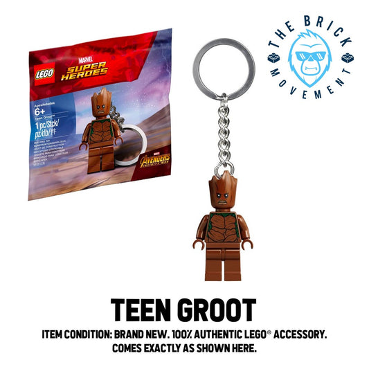 LEGO MARVEL Teen Groot Keychain Polybag