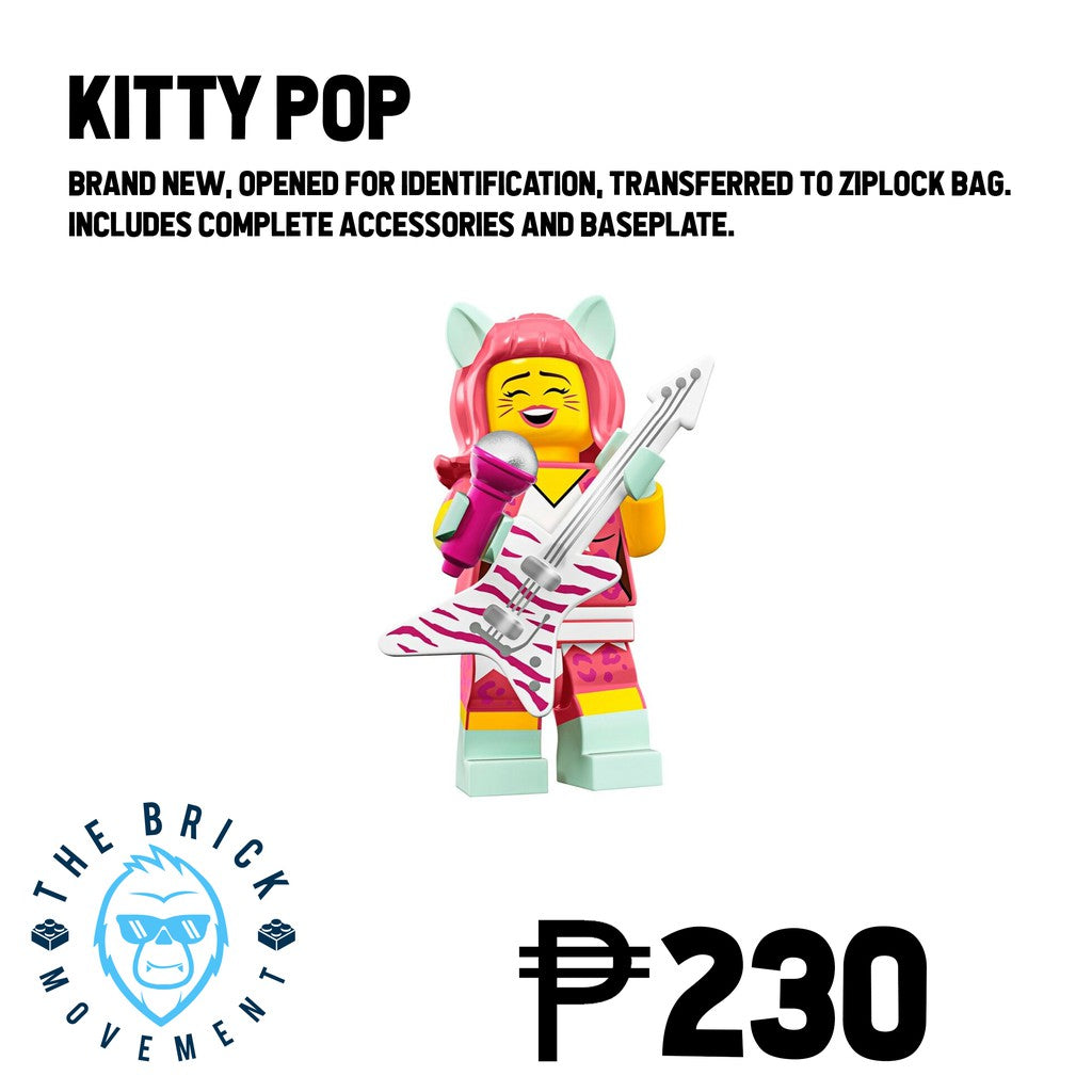 LEGO Collectible Minifigure Series THE LEGO MOVIE 2: Kitty Pop Minifigure