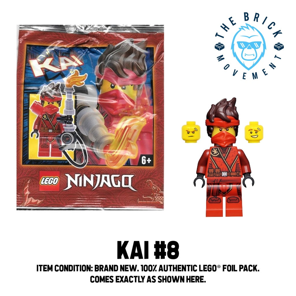 LEGO NINJAGO Kai Foil Pack #8