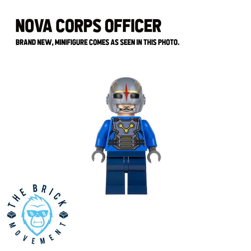 LEGO MARVEL Nova Corps Officer Minifigure