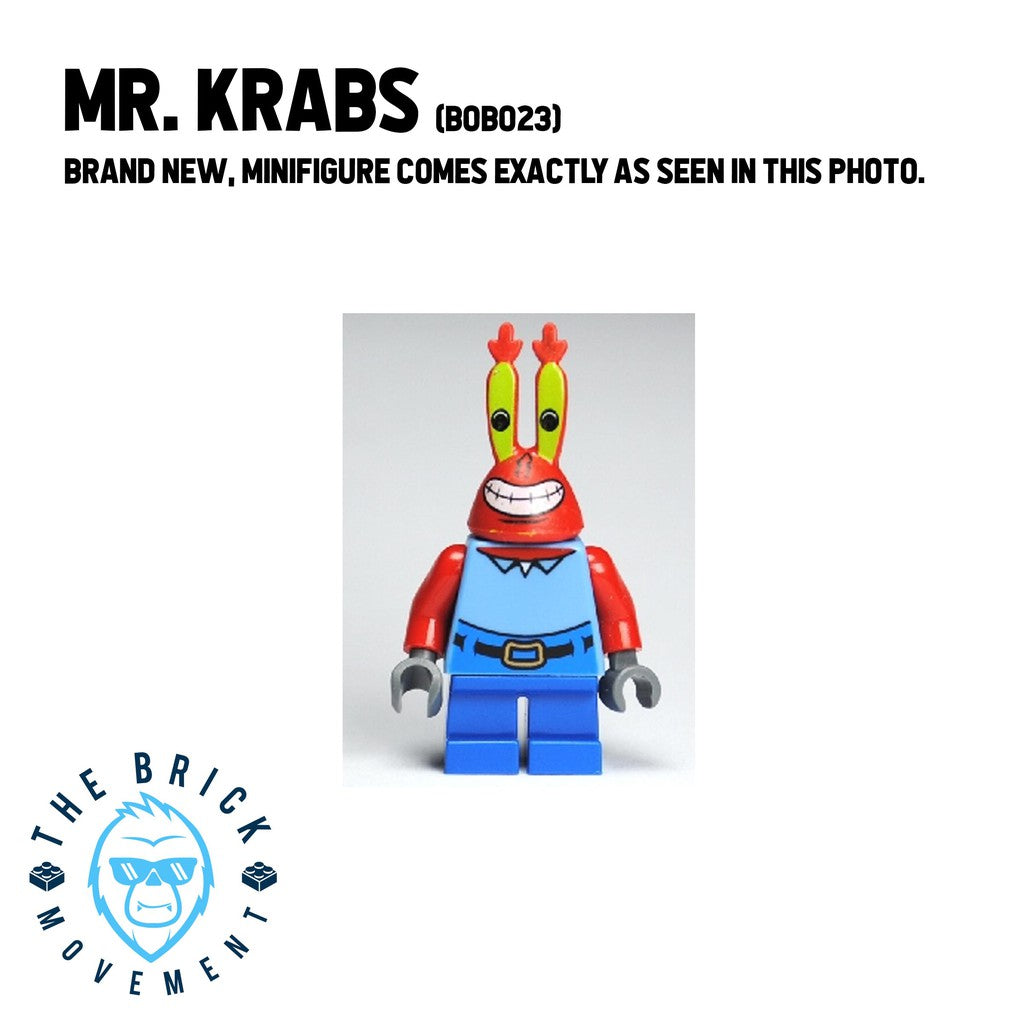 LEGO SPONGEBOB Mr. Krabs Minifigure