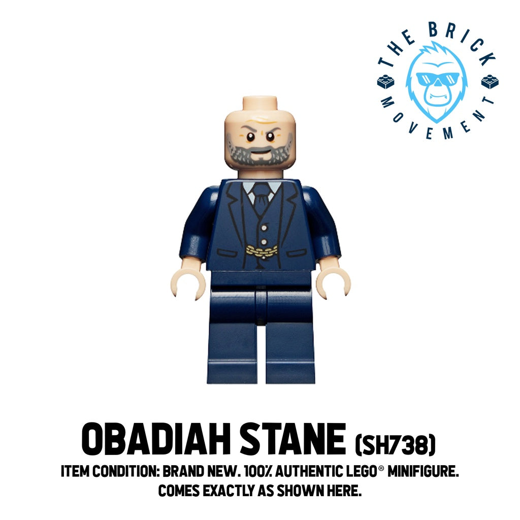 LEGO MARVEL Obadiah Stane Minifigure