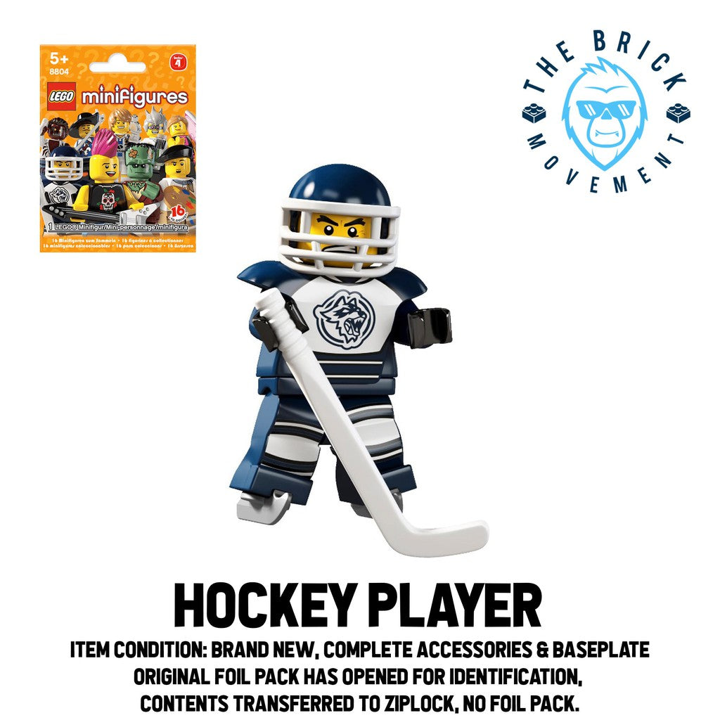 LEGO Collectible Minifigure Series 4: Hockey Player Minifigure