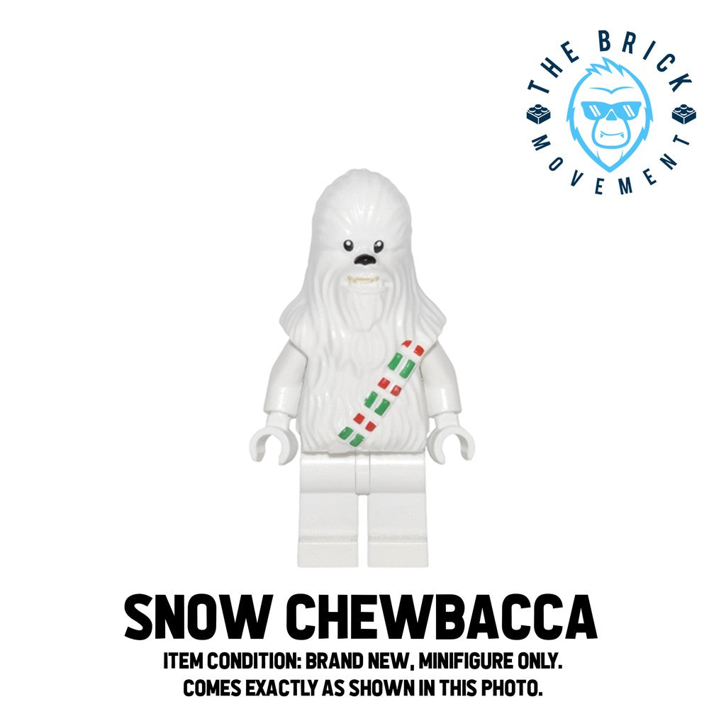 LEGO STAR WARS Snow Chewbacca Minifigure