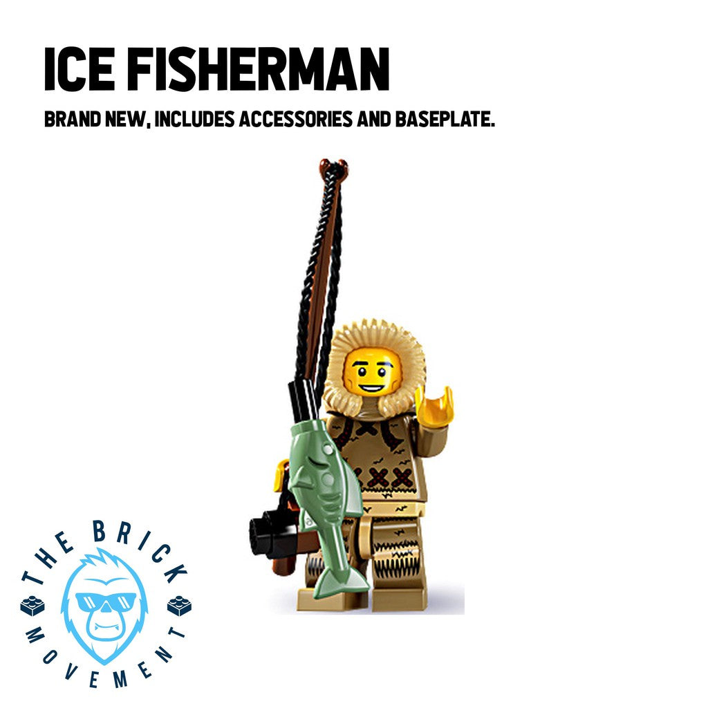 LEGO Collectible Minifigure Series 5: Ice Fisherman Minifigure