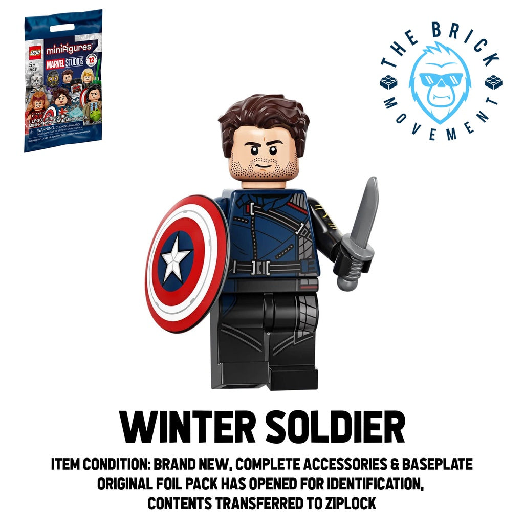 LEGO Collectible Minfigure Series Marvel Studios: Winter Soldier Minifigure