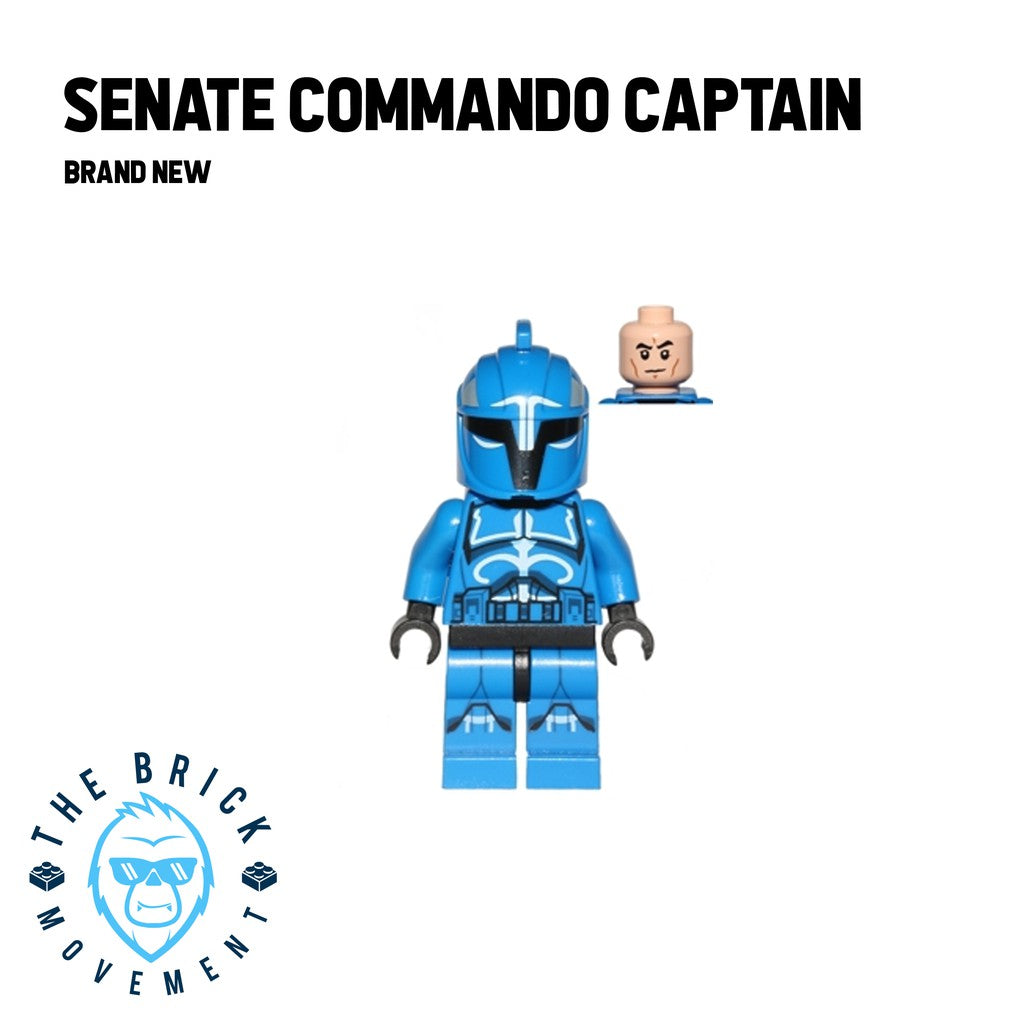 LEGO STAR WARS Senate Commando Captain Minifigure