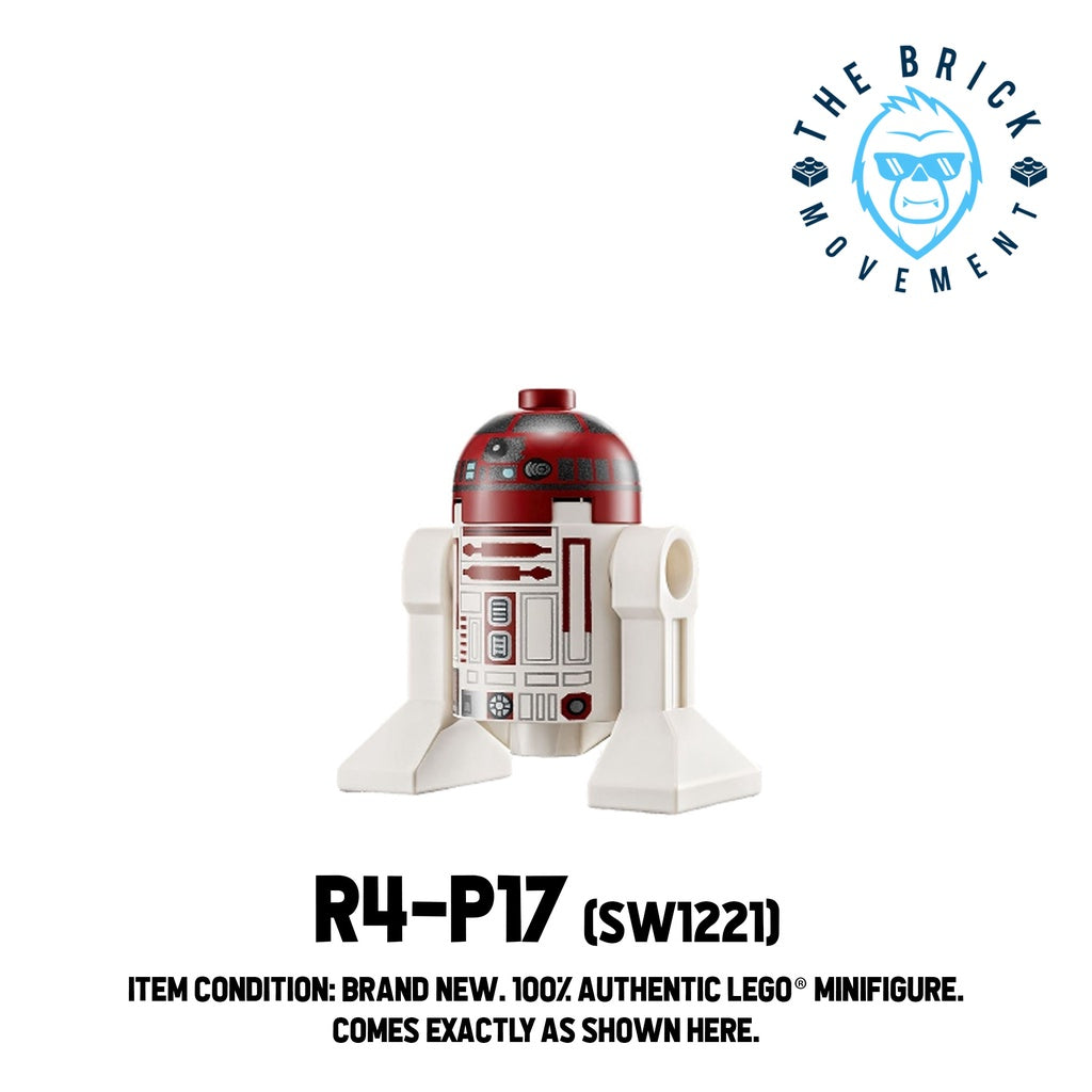 LEGO STAR WARS R4-P17 Astromech Droid Minifigure