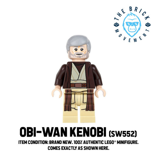 LEGO STAR WARS Old Obi-Wan Kenobi Minifigure