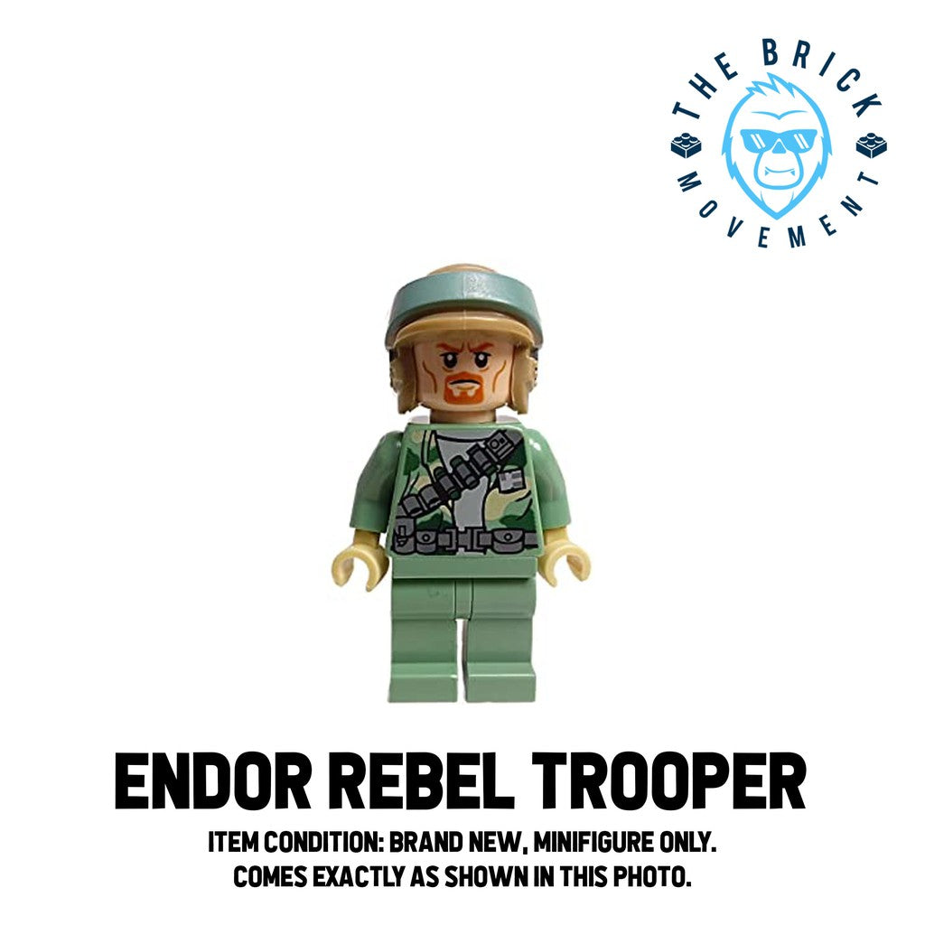 LEGO STAR WARS Endor Rebel Trooper Minifigure