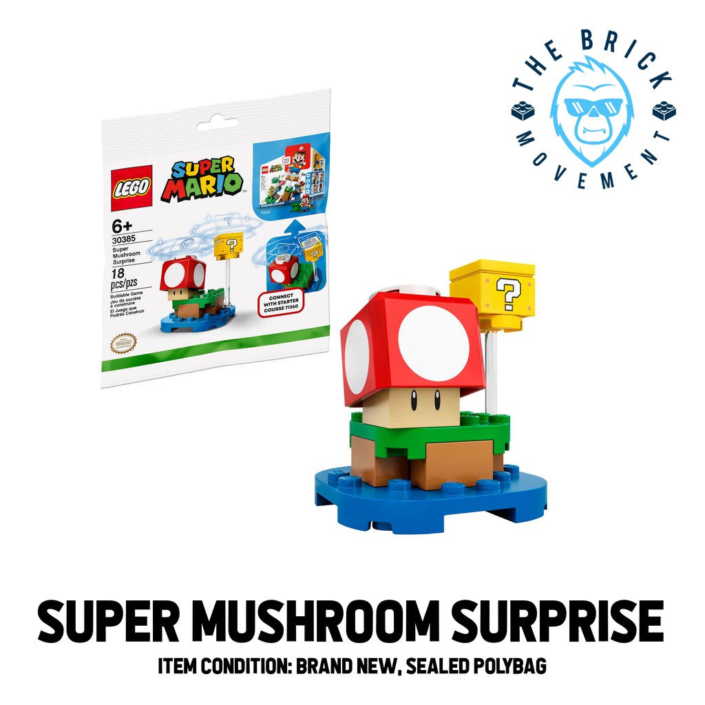 LEGO SUPER MARIO Super Mushroom Surprise Polybag