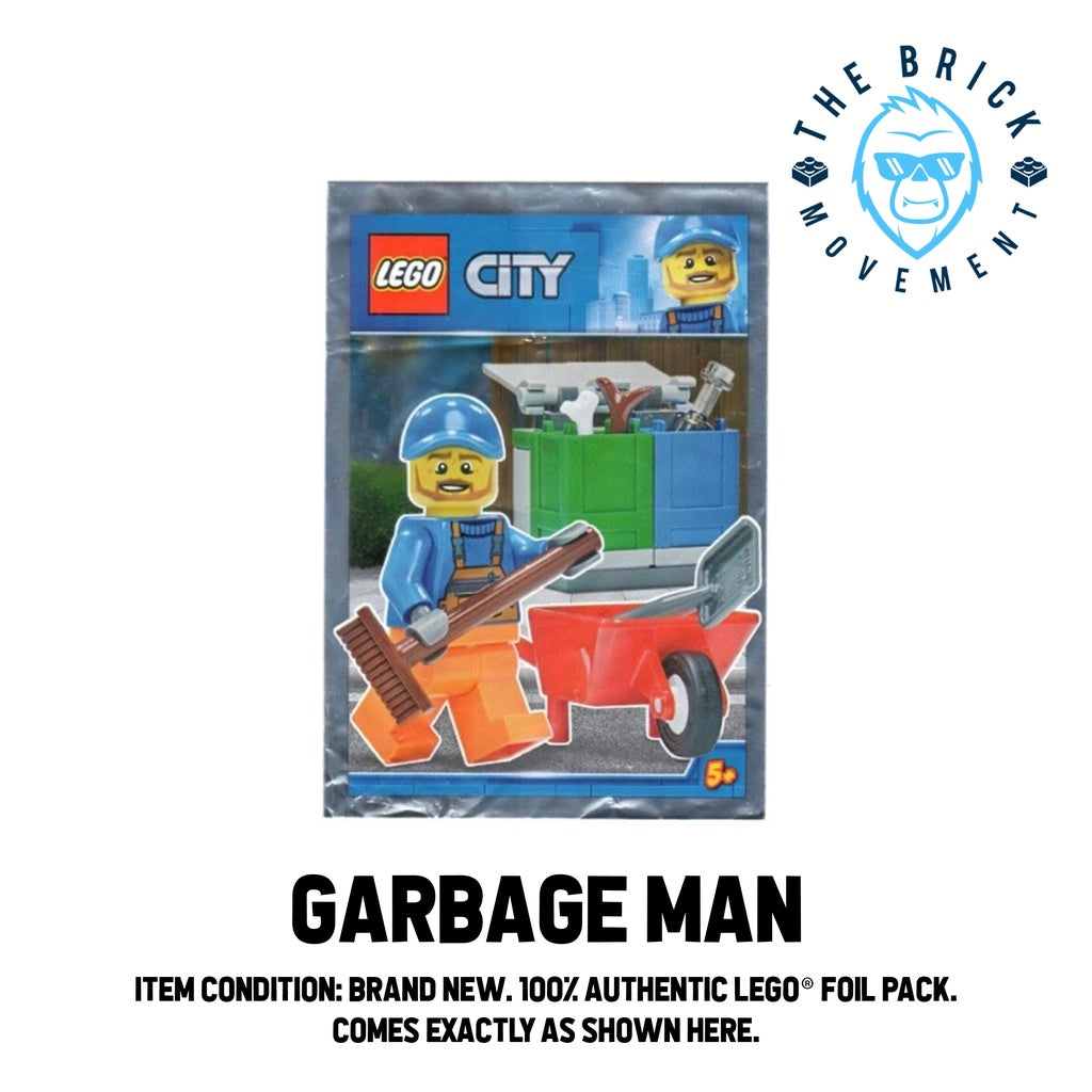 LEGO CITY Garbage Man Foil Pack