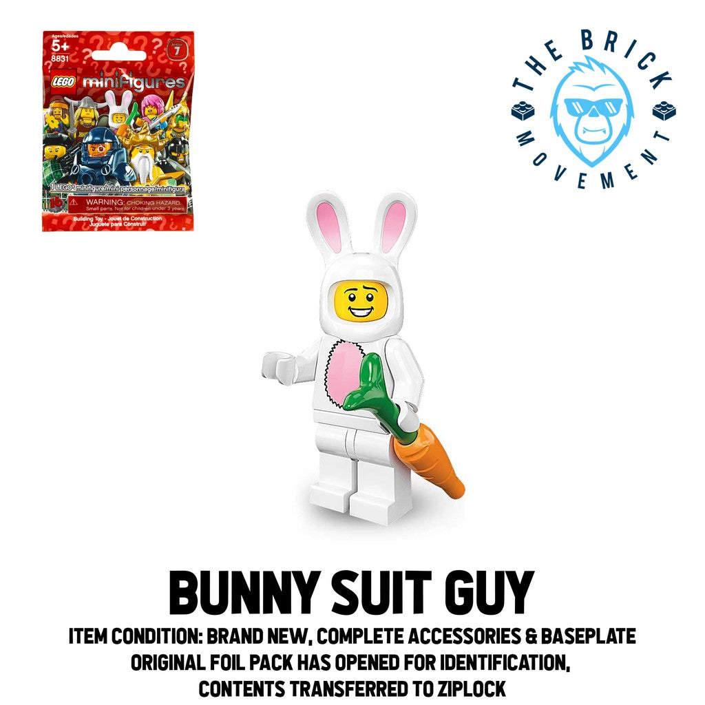 LEGO Collectible Minifigure Series 7: Bunny Suit Guy Minifigure