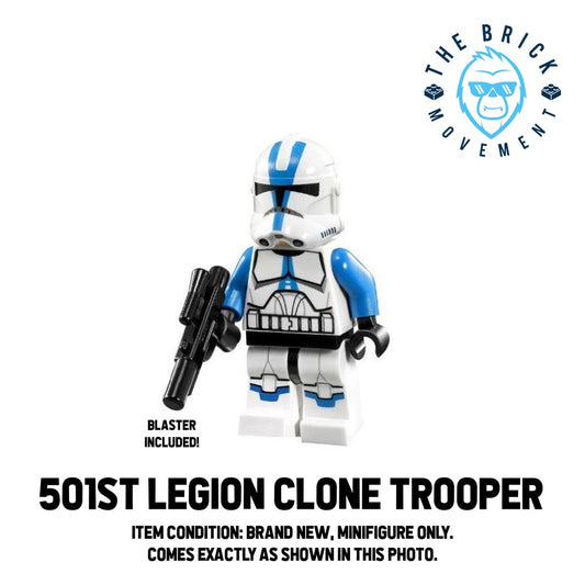 LEGO STAR WARS 501st Legion Clone Trooper Minifigure