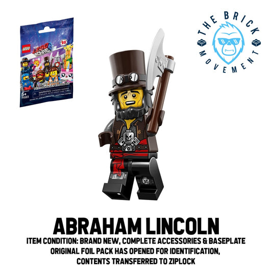 LEGO Collectible Minifigure Series THE LEGO MOVIE 2: Apocalypseburg Abe Minifigure