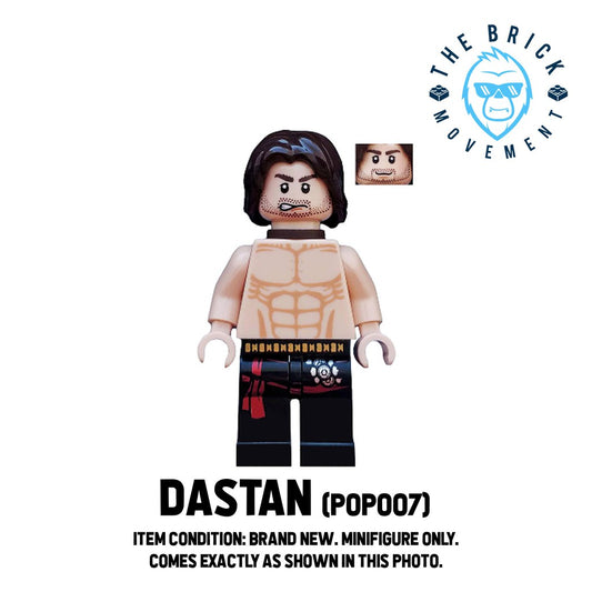 LEGO PRINCE OF PERSIA Dastan (Shirtless) Minifigure