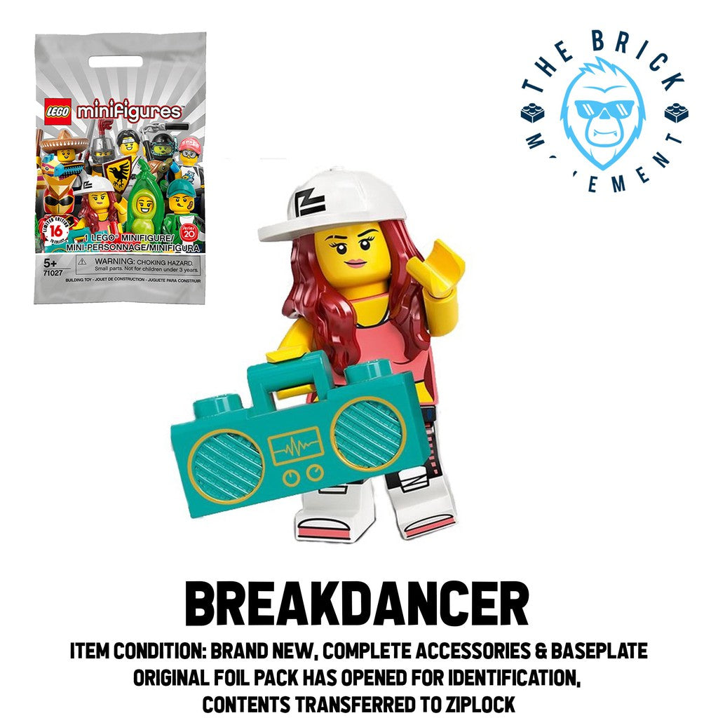 LEGO Collectible Minifigure Series 20: Breakdancer Minifigure