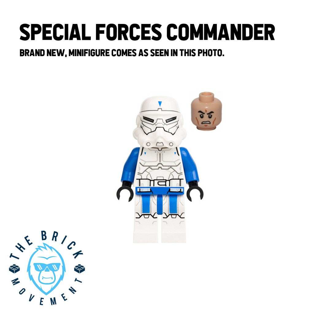 LEGO STAR WARS Special Forces Commander Minifigure