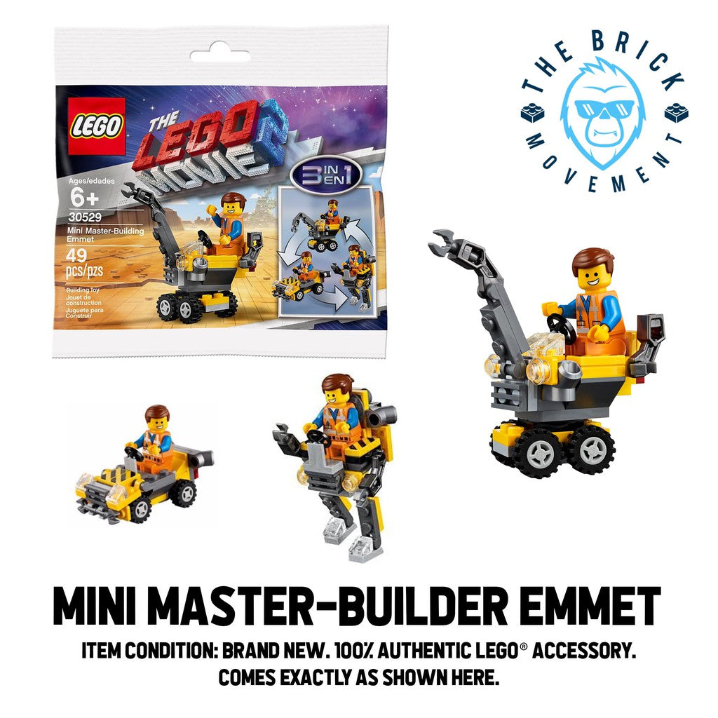 LEGO THE LEGO MOVIE 2 Mini Master Building Emmet Polybag