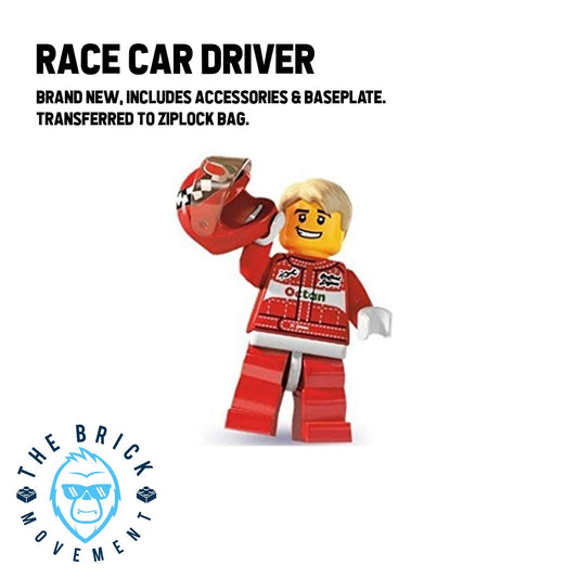 LEGO Collectible Minifigure Series 3: Race Car Driver Minifigure