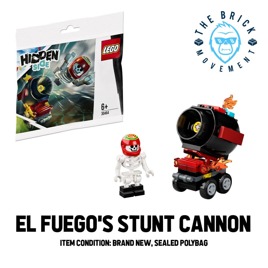 LEGO HIDDEN SIDE El Fuego's Stunt Cannon Polybag