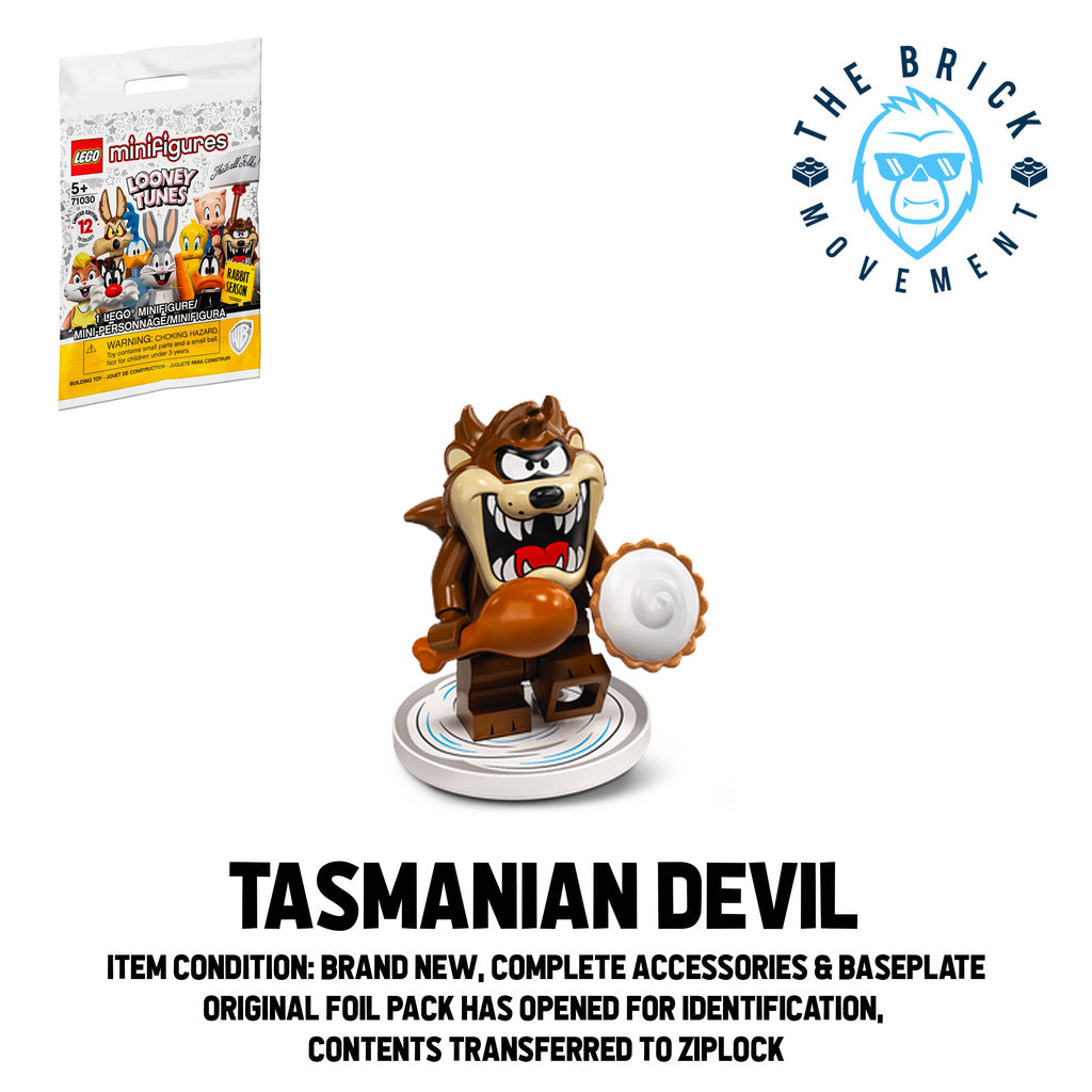 LEGO Collectible Minifigure Series LOONEY TUNES: Tasmanian Devil Minifigure