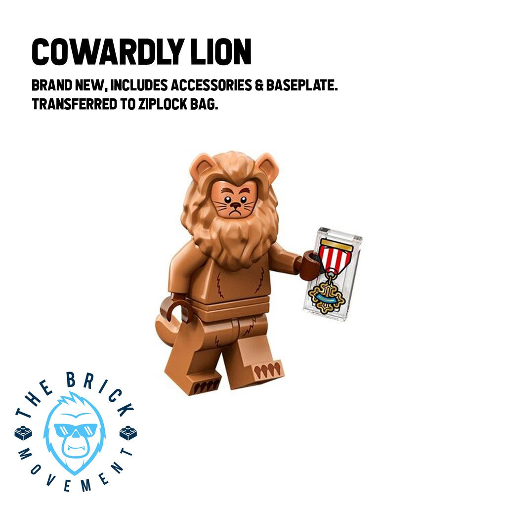 LEGO Collectible Minifigure Series THE LEGO MOVIE 2: Cowardly Lion Minifigure