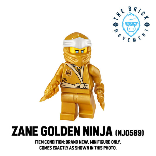 LEGO NINJAGO Zane Golden Ninja Minifigure