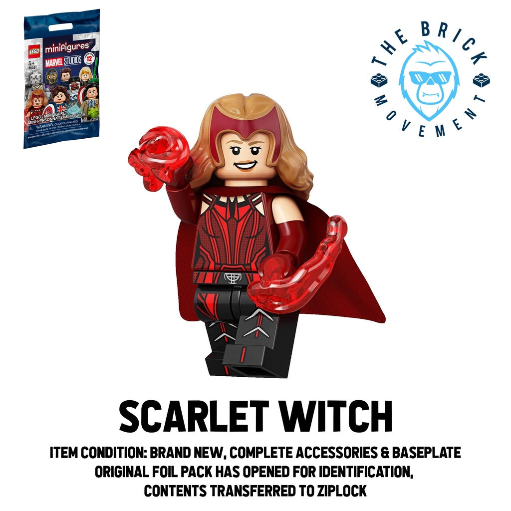 LEGO Collectible Minfigure Series Marvel Studios: Scarlet Witch Minifigure