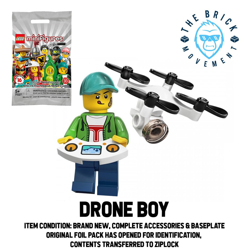 LEGO Collectible Minifigure Series 20: Drone Boy Minifigure