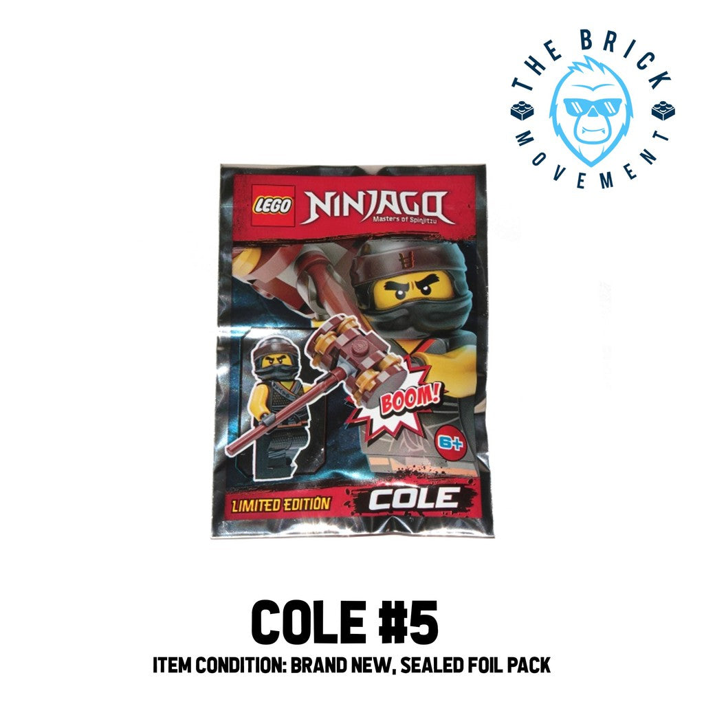 LEGO NINJAGO Cole Foil Pack #5