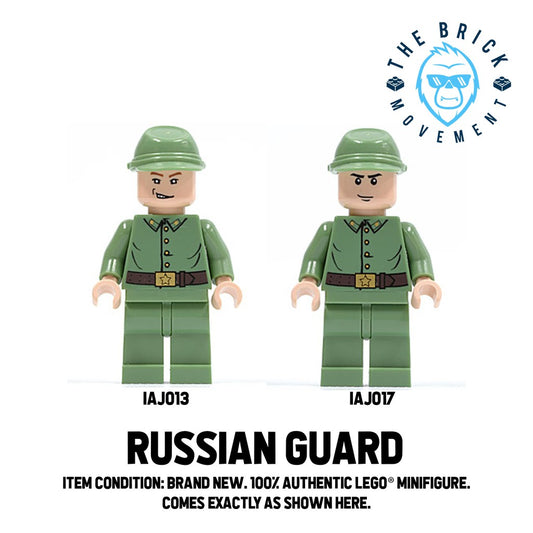 LEGO INDIANA JONES Russian Guard Pair Minifigures