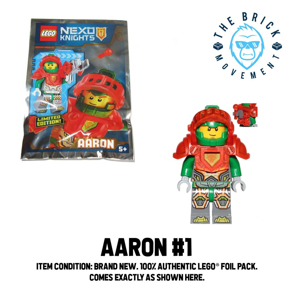 LEGO NEXO KNIGHTS Aaron Foil Pack #1