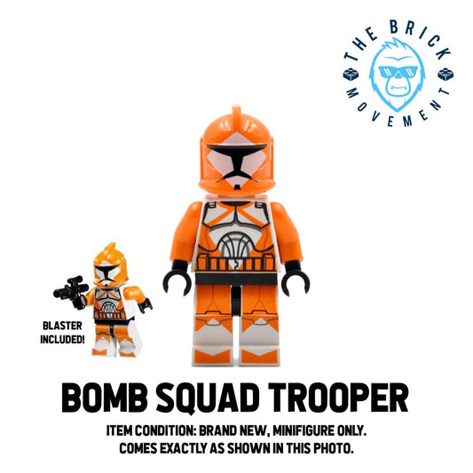 LEGO STAR WARS Bomb Squad Clone Trooper Minifigure