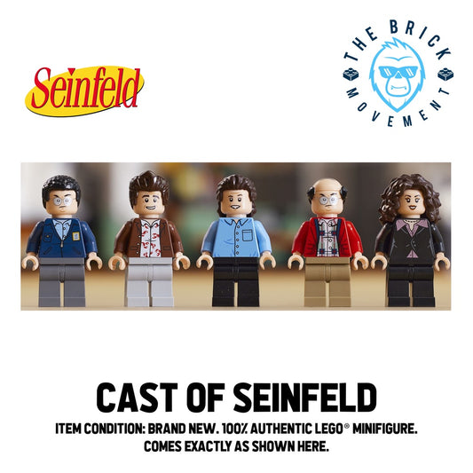 LEGO SEINFELD Cast Minifigure Lot